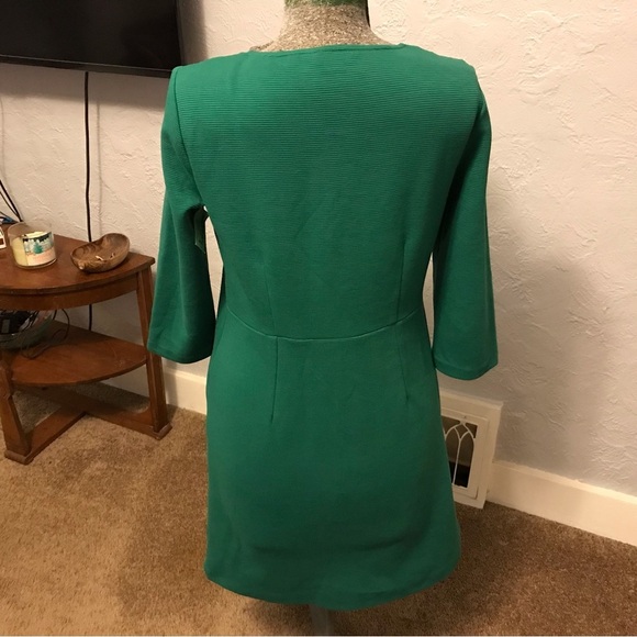 Boden Green Midi Dress US 6R - Picture 6 of 7